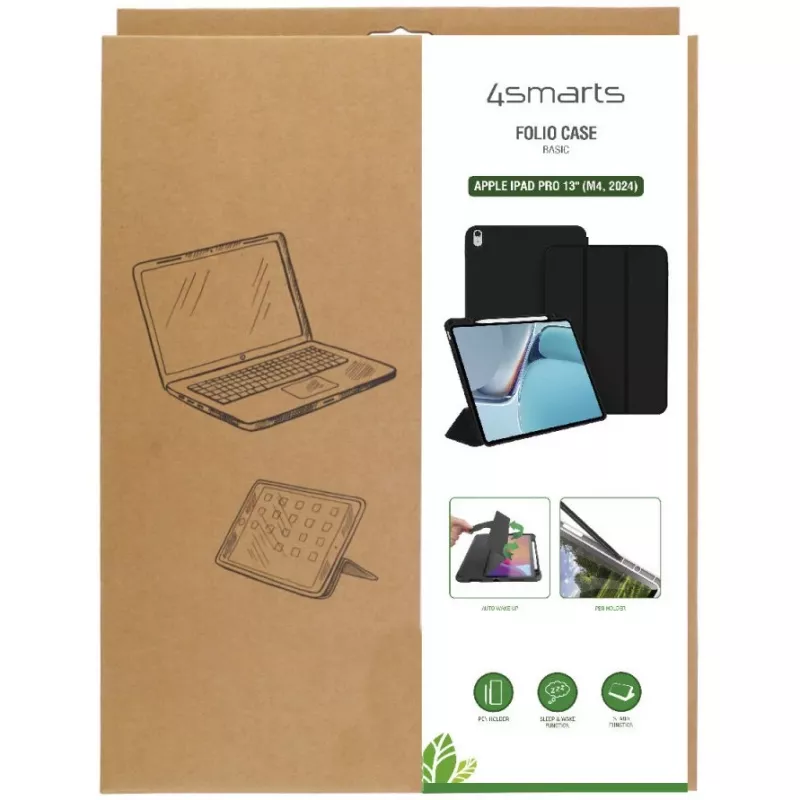 4smarts Flip Case für Tablet – Thermoplastisches Polyurethan (TPU)