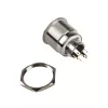 DimasTech vandalensicherer Schalter/Taster 25 mm Silverline Dot RGB PD212