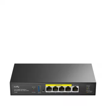 WLAN-Router Cudy C200P Dualband 300 Mbit/s, Gigabit-Ethernet, USB 3.0, Metallgehäuse