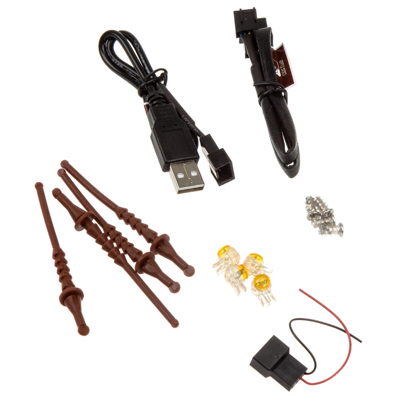 Computergehäuselüfter Noctua NF-A20 5V PWM, 200 mm, 5 V, PWM, 350–800 U/min, 146,9 m³/h, 18,1 dB, SSO-Lager
