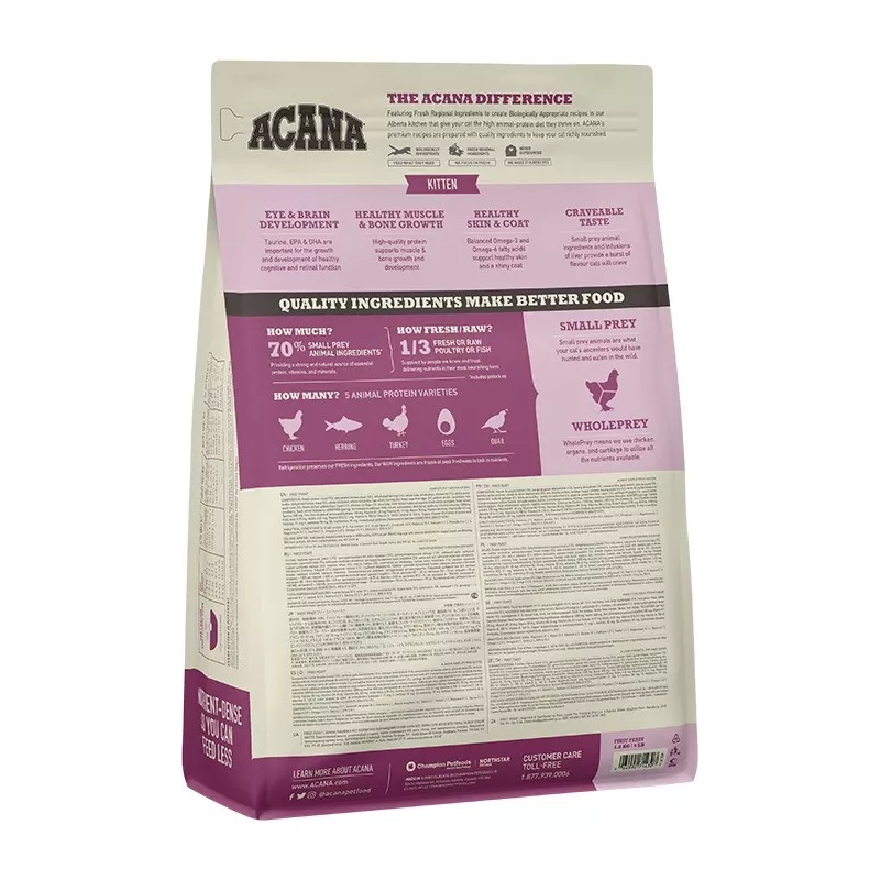 ACANA First Feast - Trockenfutter für Katzen - 1,8 kg