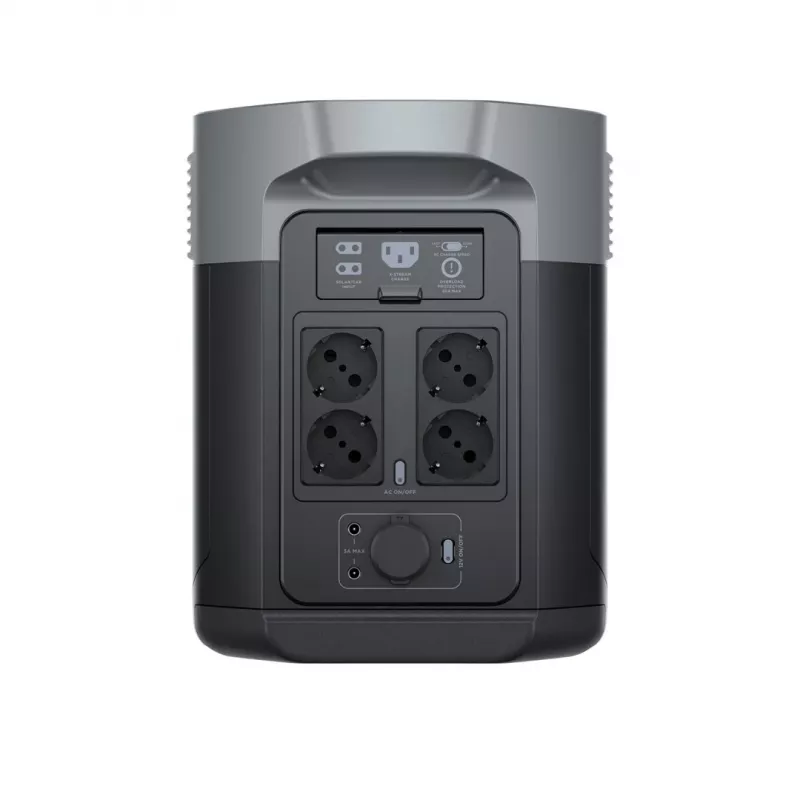 EcoFlow DELTA 2 Max tragbare Powerstation Lithium-Eisenphosphat (LiFePO4) 2400 W 23 kg