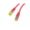 Netzwerkkabel Lanberg PATCHCORD KAT.6A S/FTP LSZH CU 1M Rot