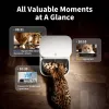 Automatischer Futterspender PETKIT YumShare Dual-hopper 2 mit Kamera, 5 L Kapazität, ABS und Edelstahl 304, Weiß