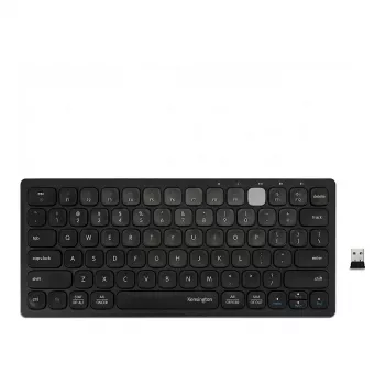Kabelloses Tastatur-Maus-Set KENSINGTON K75502DE — Dual Wireless, Multi-Device, Schwarz, 0,499 kg