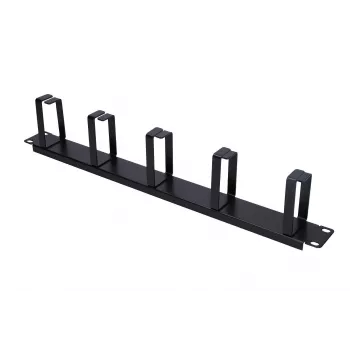 Kabelmanagement-Panel Extralink Extralink Kabelorganizer 1U schwarz