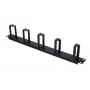 Kabelmanagement-Panel Extralink Extralink Kabelorganizer 1U schwarz