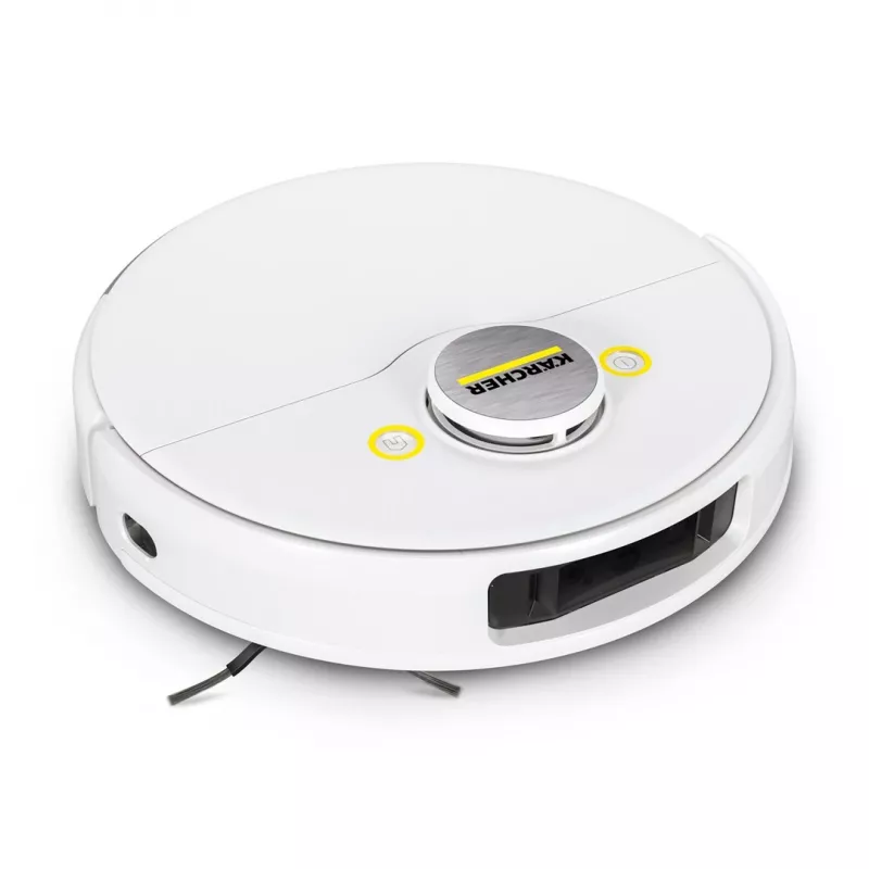 Beutelloser Saugroboter Kärcher RCV 5 – LiDAR-Navigation, 120 Min. Laufzeit, 5000 Pa, 0,33 l Staubbehälter, Nasswischen, 5200 mAh Akku