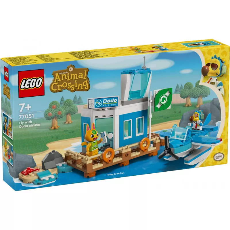 Konstruktionsspielzeug LEGO 77051 Animal Crossing: Fliegen mit Dodo Airlines Set, LEGO Marke, Modell 77051