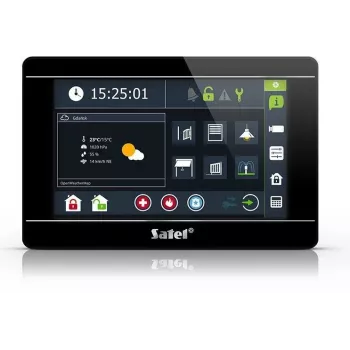 Touchscreen-Bedienteil SATEL INT-TSI-B 7-Zoll LCD-Wandbedienfeld für Sicherheitssysteme