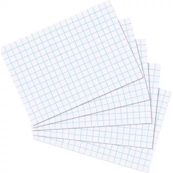 Karteikarten Herlitz 10621290 Weiß 100 Stück