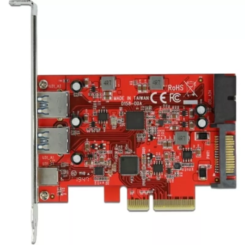PCI Express x4 Karte DeLOCK 90492 USB Type-C USB Type-A