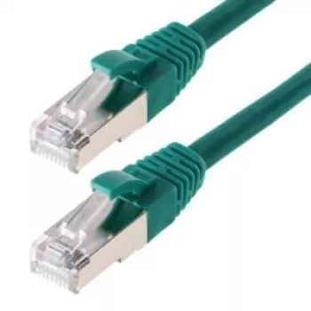 Netzwerkkabel Helos CAT6 S/FTP (PIMF) 10m Grün