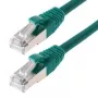 Netzwerkkabel Helos CAT6 S/FTP (PIMF) 10m Grün