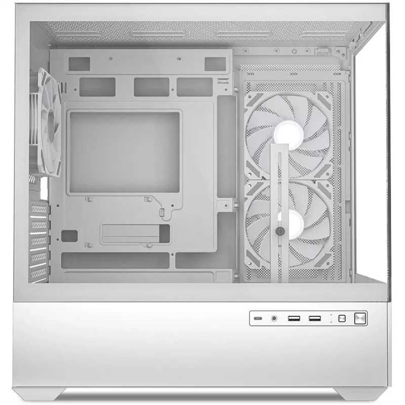 PC-Gehäuse Sharkoon MK6 RGB Midi Tower Schwarz