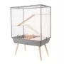 Zolux Käfig Neo Cozy für große Nagetiere H80, grau
