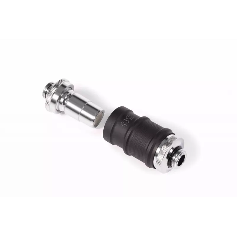 Wasserblock-Adapter Aquatuning GmbH 13876 Messing Nickel Kunststoff Schwarz Chrom