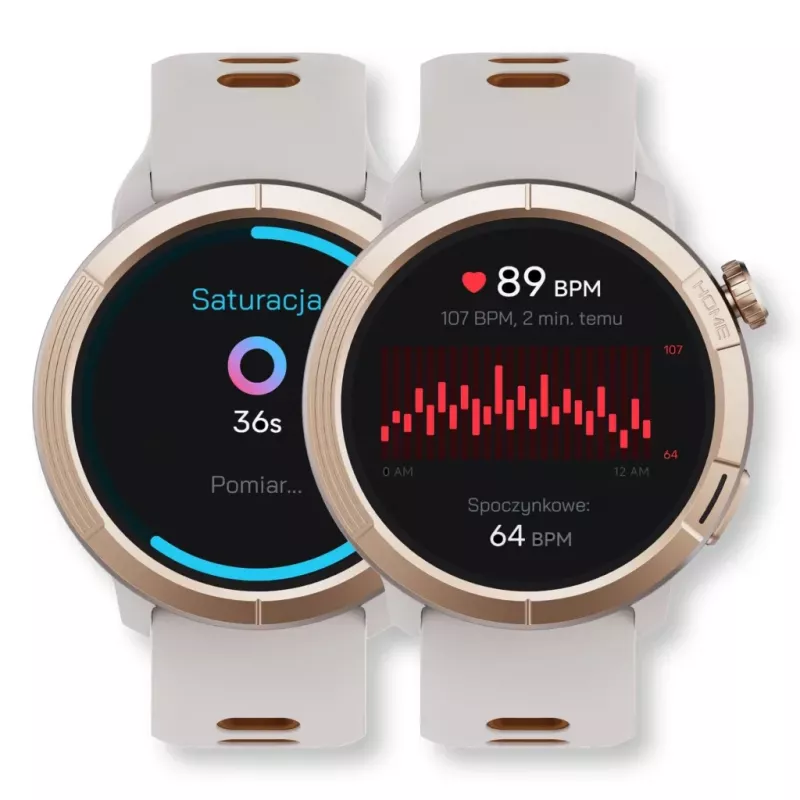 Smartwatch Stelio STSWA102GT Activ Pro GPS 46mm Gold Titan – GPS, 46-mm-Gehäuse, Titan-Finish