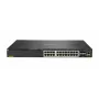 Hewlett Packard Enterprise HPE Aruba 6300M - Switch - L3 - managed - 24 x 1/2,5/5/10GBase-T + 4 x 1 Gigabit / 10 Gigabit / 25 Gigabit / 50 Gigabit SFP56 (Uplink / Stacking) - Front