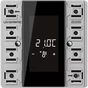Jung LS5192KRMTSD Anzeige Schwarz
