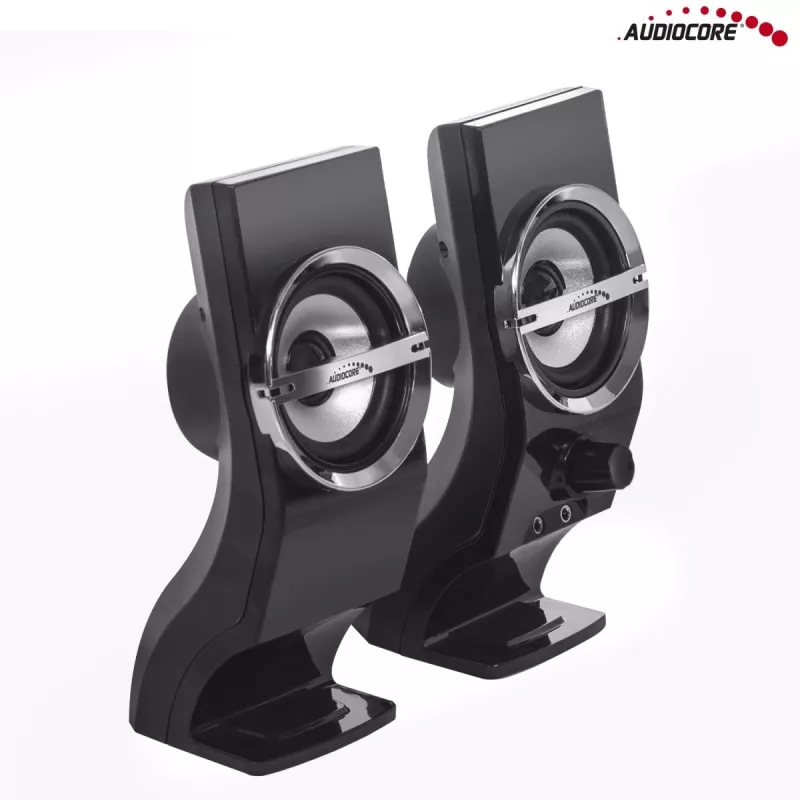 Audiocore AC805 Stereo-Lautsprecher 2.0 PC 6W Schwarz