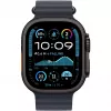 Band Apple 49mm Navy Ocean Band Extension Schwarz Titanium Finish