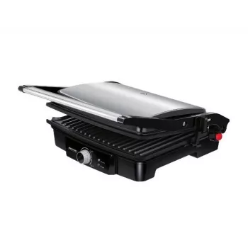 Kontaktgrill MPM MGR-09M - 2000 W, Paninigrill, verstellbare Oberplatte