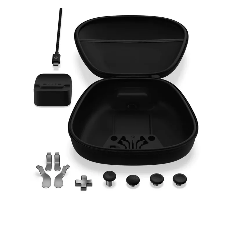 Gaming-Controller-Aufsatz Microsoft Xbox Elite Wireless Controller Series 2 Complete Component Pack Schwarz Silber