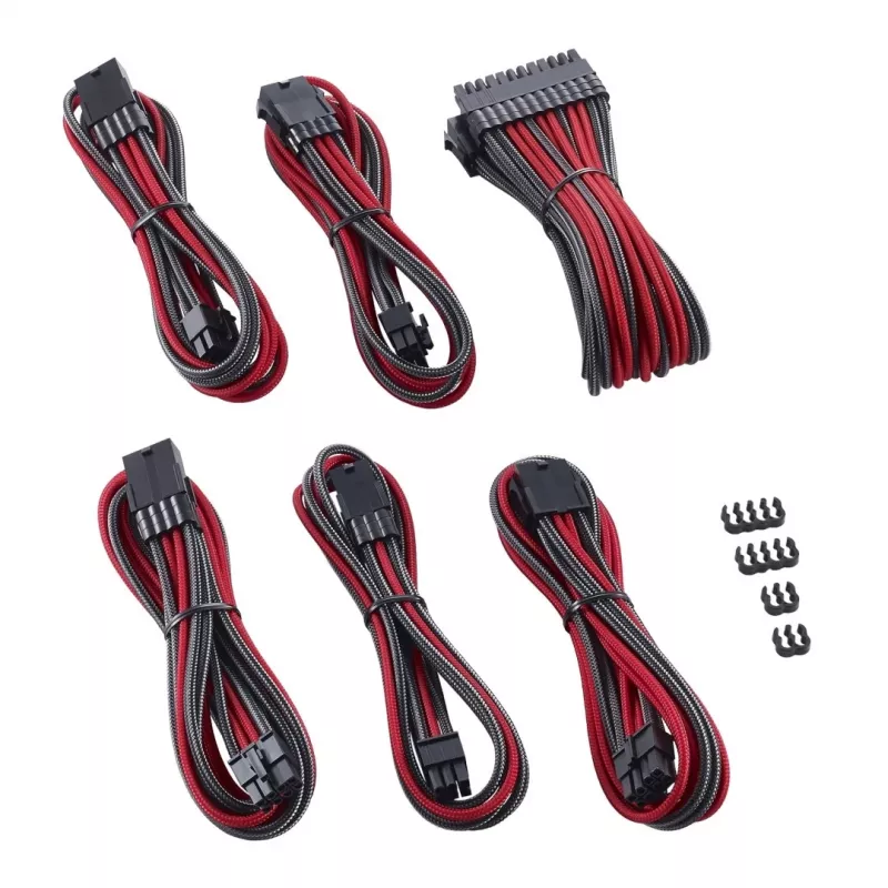 Internes Stromkabel CableMod CM-PCAB-BKIT-NKCR-3PK-R Carbon Red