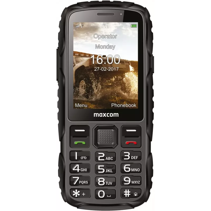 Robustes Telefon MM920 L Strong, Schwarz
