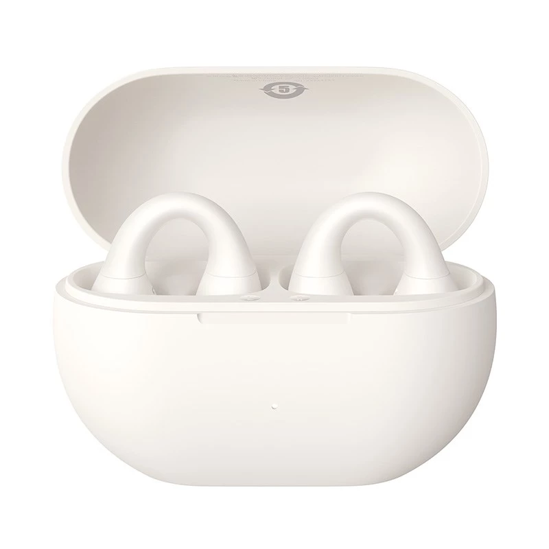 Baseus Bass 15 Clip Open-Ear-Headset True Wireless Stereo (TWS) In-Ear-Anrufe/Musik Bluetooth Weiß