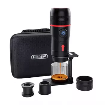Tragbare Kaffeemaschine 3-in-1 mit Tasche HiBREW H4-premium 80W