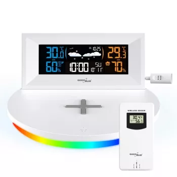 Wireless weather station with Qi GB213