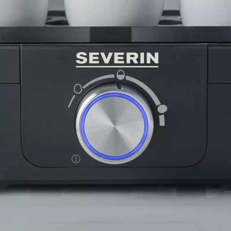 Severin Eierkocher 420W, für max. 6 Eier EK 3166 schwarz (EK3166)