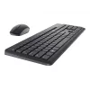 DELL Tastatur und Maus - KM3322W - Ukrainisch (QWERTY), Full-Size (100 %), Kabellos, RF Wireless, QWERTY, Schwarz, Maus enthalten
