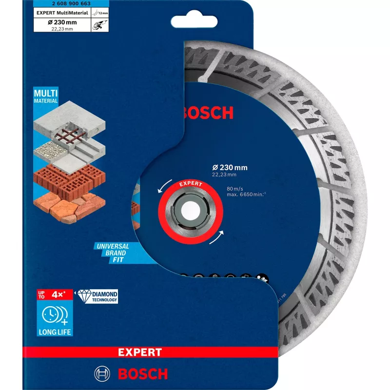 Bosch 2608900663 Kreissägeblatt 23 cm 1 Stück