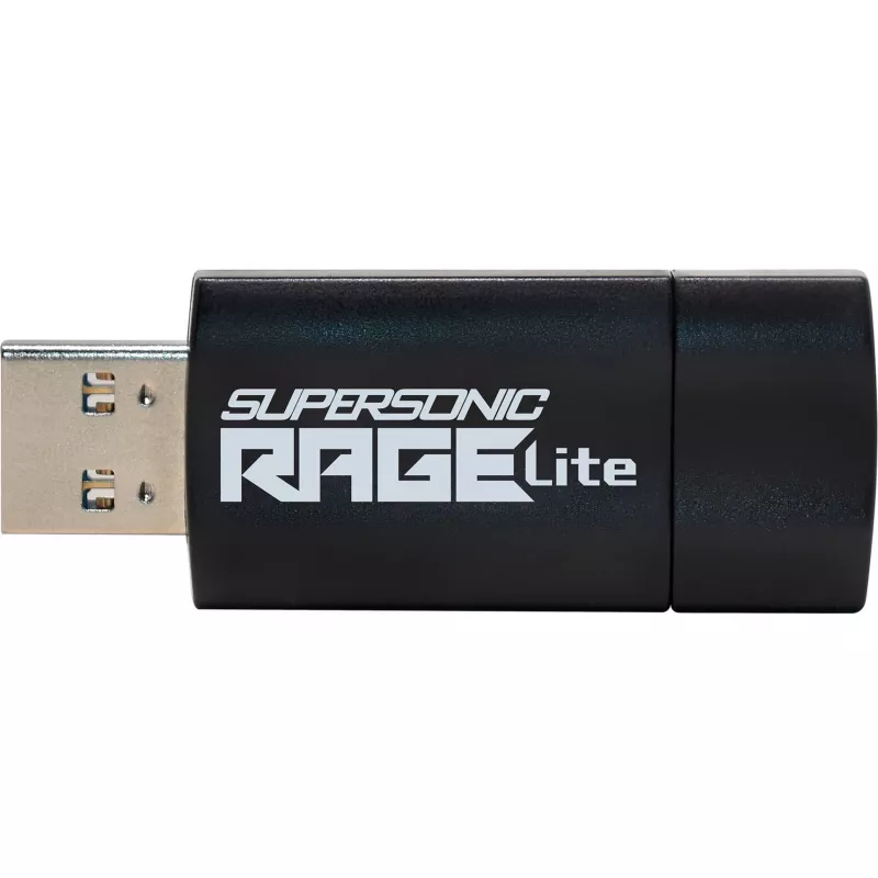 Flashdrive PATRIOT Rage Lite 1 TB 120 MB/s USB 3.2 ausziehbar Schwarz (PEF1TBRLB32U)