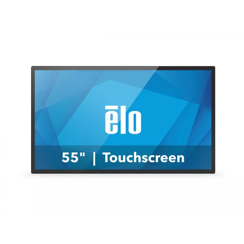 Elo 5554L, 138,6 cm (54,6''), Projiziert-Kapazitiv, 4K, USB-C, Ethernet, Kit, schwarz Touchmonitor (16:9), 138,6 cm (54,6''), Projiziert-Kapazitiv, Multi-Touch (40 Punkte), Auflösung