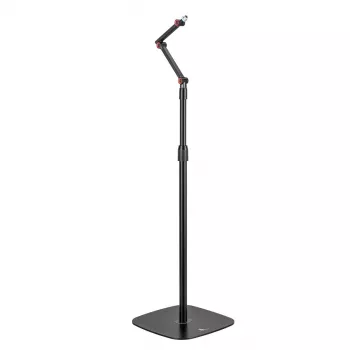 Mikrofonständer MACLEAN MC-337 höhenverstellbar 626–1694 mm, Tragfähigkeit 1 kg