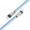 2in1 USB-C Kabel 1m blau