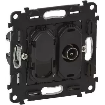 TV Legrand 753055 RJ45 Cat6 UTP Wandsteckdose — ein-Port-Netzwerkdose, ungeschirmt Cat6