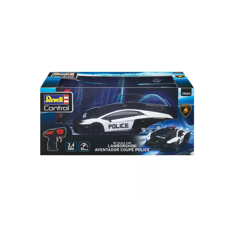 Revell Lamborghini Aventador Polizei Modellbausatz