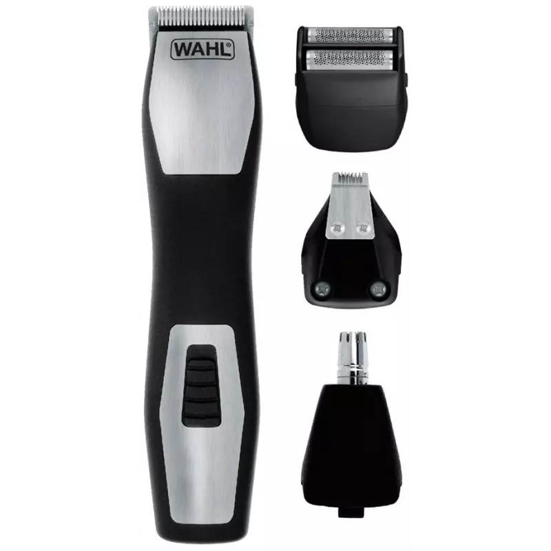 Trimmer Wahl GroomsMan Pro Battery Schwarz Edelstahl 0,7 mm 3 cm