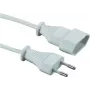 Stromverlängerungskabel e+p SVE 5 5m 1 AC-Steckdose Weiß