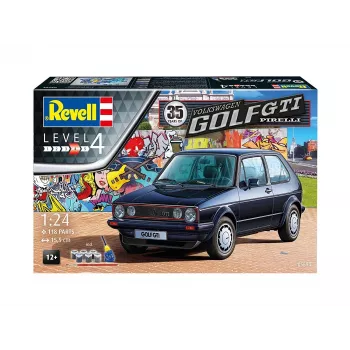 Revell 35 Jahre VW Golf 1 GTI Pirelli Automodell