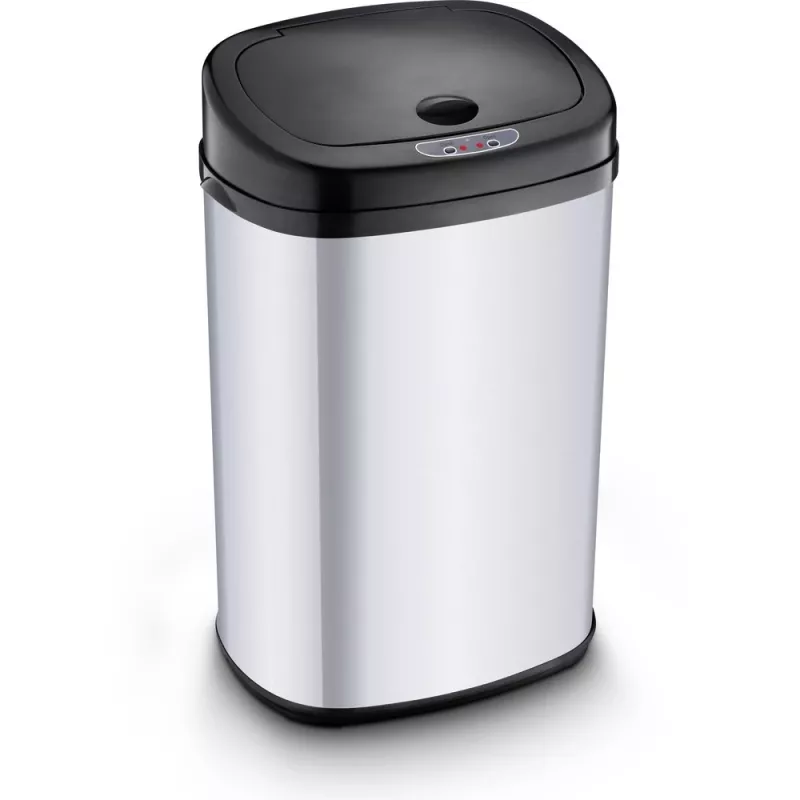 Mülleimer LAMART LT8021 Edelstahl Pedal, Bewegungssensor, 30 L, 34×25×54 cm