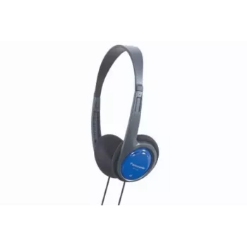 Panasonic RP-HT010E-A schwarz/blaue Kopfhörer 1,2 m Kabel ultraleicht