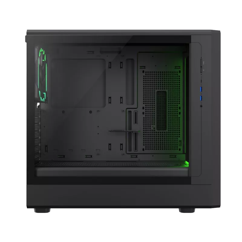Gamemax Gehäuse | CLAW 460 BK | Schwarz | Mid-Tower | Netzteil nicht enthalten
