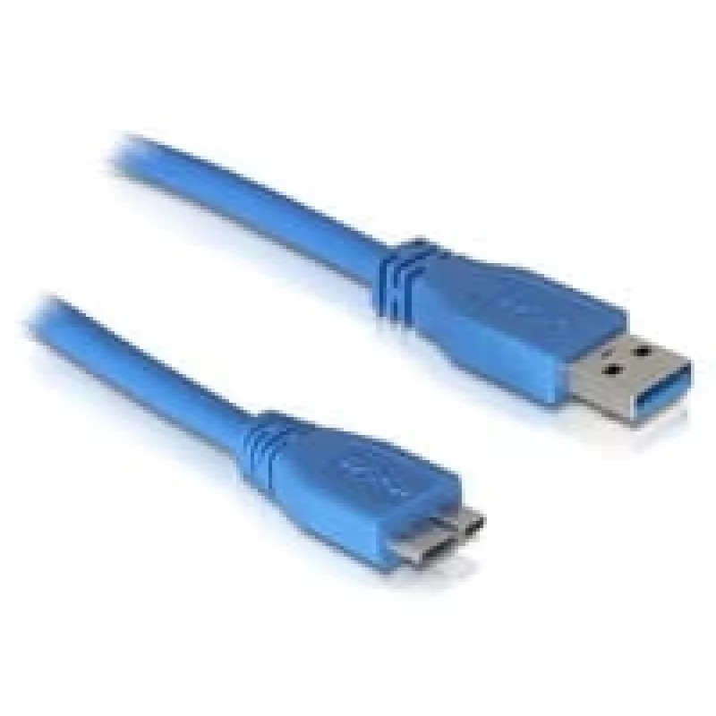 DeLOCK Micro-USB-3.0-Kabel 1 m, USB A, 5 Gbit/s, Blau