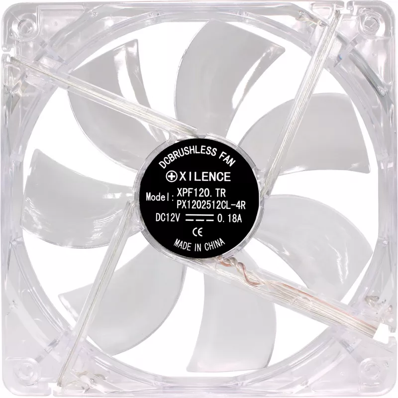 Xilence XF046 120mm Roter LED Gehäuselüfter